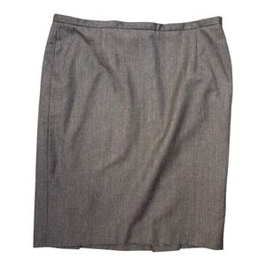 Pendleton Skirt SZ 18 100% Virgin Wool A-Line Pencil Academia Workwear Preppy